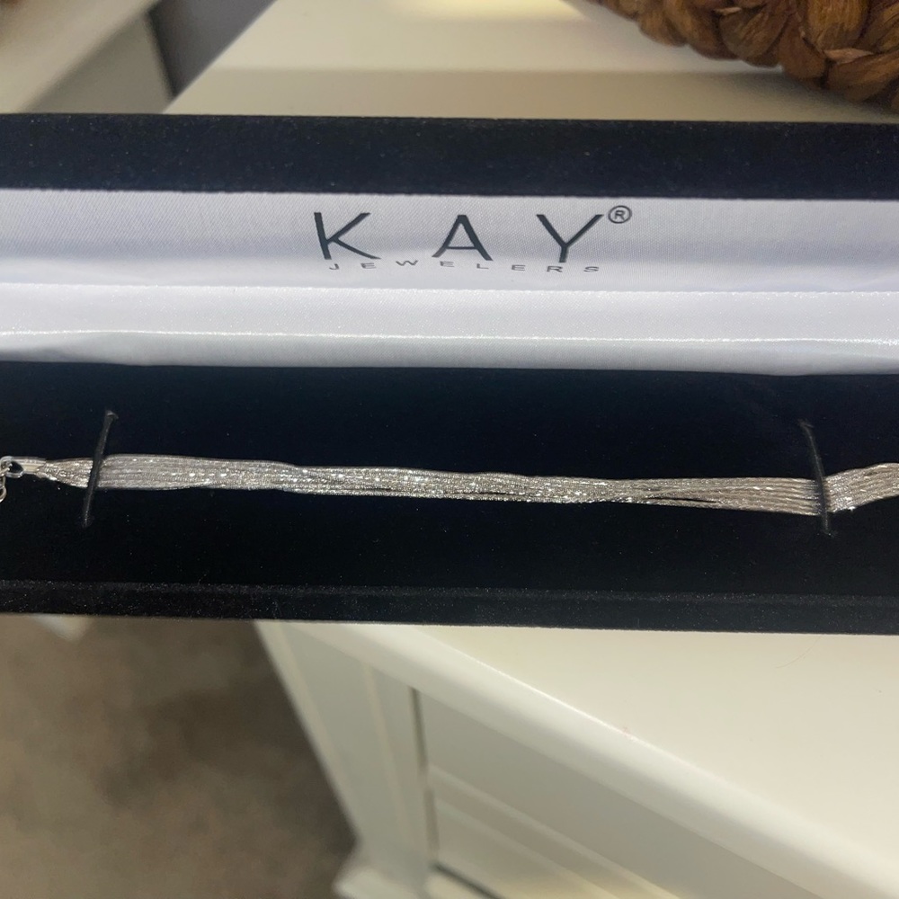 Kay Jeweler sterling silver bracelet